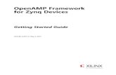 OpenAMP Framework for Zynq Devices - Xilinx · UG1186 (v2017.1) May 3, 2017 Revision History The following table shows the revision history for this document. Date Version Revision