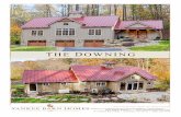 THE DOWNING - Yankee Barn Homes · THE DOWNING FIRST FLOOR ©2017 Yankee Barn Homes.All rights reserved. Post. Beam. Dream.TM | 131 Yankee Barn Road | Grantham, NH 03753 | (800 ...