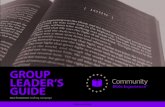 GROUP LEADER’S GUIDE...Five tips for reading 1. Read what you can. Don’t get discouraged if you fall behind. Keep at it, even if you don’t make it all the way through each day’s