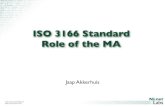 ISO 3166 Standard Role of the MA · 2017. 11. 13. · Why this presentation? • There is a relation between RFC 1591 and ISO 3166 – RFC 1591 discusses IANA (TLD) delegation policies
