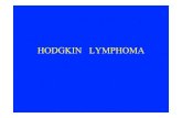 HODGKIN LYMPHOMA - pathkids.com · 2008. 11. 25. · CLASSICAL HODGKIN LYMPHOMA ¥Nodular sclerosis 70% ¥Mixed cellularity 25% ¥Lymphocyte rich 5% ¥Lymphocyte depleted ? NODULAR