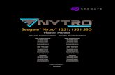 Seagate® Nytro® 1351, 1551 SSDobjects.icecat.biz/objects/mmo_61145261_1537360241... · Seagate® Nytro® 1351, 1551 SSD Product Manual Nytro 1351 - Read Intensive Models Nytro 1551