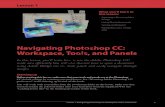 Navigating Photoshop CC: Workspace, Tools, and Panels€¦ · Lesson 1, Navigating Photoshop CC: Workspace, Tools, and Panels 11 Starting up 3 Double-click Desktop to see the folders