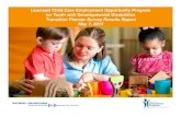 Child Care Assistant Program Transition Planner Survey ...€¦ · Child Care in Arizona – Need for Assistants and Interns Arizona is one of the youngest states in the country with