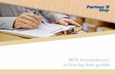 BOL breakdown: a line by line guide - PartnerShip PDFs/BOLWhitePaper.pdfWEB SITE: PartnerShip.com P CUSTOMER SERVICE: 1-800-599-2902 Your Shipping Connection SHIP FROM SHIP TO ...