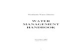 WATER MANAGEMENT HANDBOOK - Westlands Water District · Drought Water Management 18. ii Overview 18 ... Irrigation Planning 21 Soil, Water and Plant Relationships 23 The Soil’s