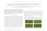 Assessment of Pomelo Maturity using Optical Properties and ... · Abstract—Pomelo maturity was evaluated based on peel optical properties and characteristics. Four stages of maturity