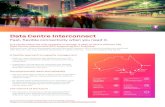 Data Centre Interconnect - Telstra Wholesale€¦ · • By adding Telstra Wholesale to your portfolio, you’ll be able to enjoy the full business continuity that comes from mitigating