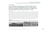 Lab Handout Lab 5. Geologic Time and the Fossil Record: Which … · 2018. 2. 14. · use fossils as a way to define increments of time within the geologic time scale. Because many