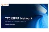 TTC ISP/IP Network · TTC Network •Main Island -Funafuti •Gateway –2 satellite providers •Speedcast •ABS •Core Network •2 boarder routers •2 core switches configured