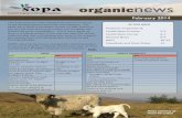 organicnews - SOPA · 2016. 1. 7. · SRDP 2015-2020 consultation closed on 28th February, but you still have time to go online and complete the Direct Payments consultation. This