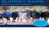 SURREY PARK … · TERM 4 9th October 22nd December WATER SAFETY WEEK 13th th-19 November RE-ENROLMENT 4th th17 December Diving is back at Surrey Park Swimming. We still have a few