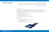 Platform Getting Started Guide for SAM W25 Xplained Pro€¦ · Atmel SmartConnect Introduction Atmel® ®SAM W25 includes the Atmel 2.4GHz IEEE 802.11 b/g/n Wi-Fi ATWINC1500 along