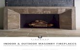 INDOOR & OUTDOOR MASONRY FIREPLACES - Stone Center Brochure.pdf · market, FireRock fireplaces are engineered for improved smoke draw and ease of installation. And with 10 different