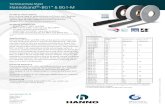 Technical Data Sheet Hannoband -BG1* & BG1-M · 2018. 8. 30. · Hannoband®-BG1 and BG1-M can be put to universal use for the sealing of joints in structural engineering. The pref-erential