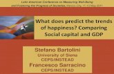 What does predict the trends of happiness? Comparing Social …mfps.inegi.org.mx/Presentas/Dia1/Sesion2/Taller2/Stefano... · 2011. 5. 14. · What does predict the trends of happiness?