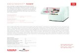 DESTROYIT 5009 700...DESTROYIT® 5009 The ultimate in High Capacity data destruction. Conveyor-fed shredder features a sheet capacity of over 600 and a 79 gallon shred volume. An optional