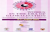 WOMEN IN THE ERA OF GLOBALIZAT ON - …eprints.ums.edu.my/11491/1/WOMEN_IN_THE_ERA_OF...economy, law, education, health and politics is increasing, this conference entitled, "Women