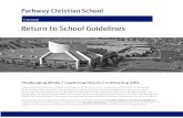 Return to School Guidelines€¦ · quality, standards-aligned instructional materials in every subject. ... Revise students’ IEPs, IFSPs, and 504 plans in coordination with general