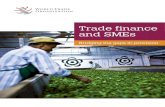 Trade finance and SMEs - World Trade Organization · estimated value of unmet demand for trade finance in Africa is US$ 120 billion (one-third of the continent’s trade finance market)