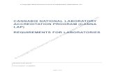 CANNABIS NATIONAL LABORATORY ACCREDITATION … · Cannabis Laboratory Accreditation Program Effective: Page 4 of 14 Production batch: (a) Any amount of cannabis concentrates of the