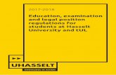 Education, examination and legal position regulations for ... · or to create art. The dissertation is to reflect the student’s critical, reflective attitude or his disposition