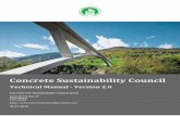 Concrete Sustainability Council - CSC Fedbeton · 2019. 8. 22. · Management 44 M1 - Sustainable Purchasing 44 M2 - Environmental Management 47 M3 ... The CSC certification system