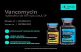 Vancomycin · Vancomycin Hydrochloride for Injection, USP 5 0 0 mg 1 g Athenex, AccuraSEE and all label designs are copyright of Athenex. ©2019 Athenex. APD-0007-03-4/19 To order,