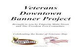 Veterans Downtown Banner Project...Veterans Downtown Banner Project Brought to you by Emporia Main Street and The Freedom Fest Committee. Celebrating the home of Veterans Day. Updated