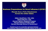 Business Preparedness for Novel Influenza A (H1N1) · Business Preparedness for Novel Influenza A (H1N1) Results from a Poll of Businesses Across the United States Gillian SteelFisher,