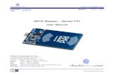 RFID Reader - Serial TTL - rhydoLABZ.com · StartMenu-Programs-Rhydolabz-Rfid Reader Connect the Rfid Reader to a PC Com port using a MAX-232 circuit or TTL-RS-232/TTL-USB and Power