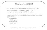 Chenming Hu - Chapter 6 MOSFET · 2020. 1. 11. · Modern Semiconductor Devices for Integrated Circuits (C. Hu) Slide 6-1 Chapter 6 MOSFET The MOSFET (MOS Field-Effect Transistor)