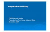 VGSO Seminar Series Presented by: Tony Horan & James Moss ... · Part IVAA • Part IVAA applied (if proceedings filed post 1/1/2004) • Potential State claim against Civic Nexus