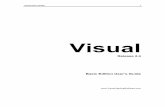 VisualManualBasic v2 4 · Visual User’s Guide 8 System Requirements, Visual CD Contents System Requirements Visual has been programmed for a Microsoft Windows 95/98/ME/XP/2000/NT