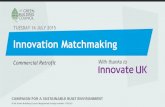 Innovation Matchmaking - UK Green Building Council PRESENTATION... · Presentation to The UK Green Building Council By Jeff Clark. OUR CHALLENGE •To provide an effective, chemical