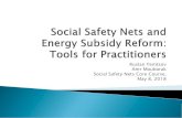 Ruslan Yemtsov Amr Moubarak Social Safety Nets Core Course, May 8, 2018pubdocs.worldbank.org/.../SSN-Day8-11am-Subsidies-Reform.pdf · In 2013: subsidy reform helped to save 0.4%