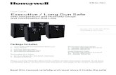 User Guide Executive / Long Gun Safe - Home and Office Safeshoneywellsafes.com/UserFiles/Manuals/Gun Safe... · Your Honeywell Executive /Long Gun Safe will provide years of safe