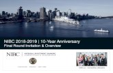 NIBC 2018-2019 | 10-Year Anniversary€¦ · NIBC 2018-2019 | 10-Year Anniversary Final Round Invitation & Overview VANCOUVER TORONTO NEW YORK NIBC.ca | Competition Highlights