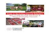 Version 11 Guide...Distributors Five important steps for successful wholesale relationships Community Supported Agriculture Farm Stands, Farm Stores, and U-pick 15 14 14 13 17 17 15