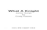 What A Knight Script - Craig Hawes · 9/170214/3 ISBN: 978 1 84237 119 0 What A Knight Junior Script by Craig Hawes