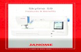 Skyline S9 FB - Amazon Web Services · The Skyline S9 has a special cutwork function built directly into the machine. When formatted designs are imported to the machine, the Skyline