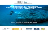 UNESCO SCIENTIFIC COLLOQUIUM ON FACTORS IMPACTING …€¦ · The Significance of Underwater Cultural Heritage . Geoff Bailey, Department of Archaeology, University of York, United