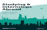 Studying & Internships Abroad · 2017. 12. 15. · 3 Studying abroad If you would like to study abroad, there are several options to consider. For example, you can study at another