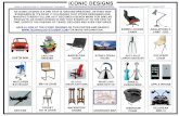 ICONIC DESIGNS - DESIGN AND TECHNOLOGY · an iconic design is a one that is 'ground breaking', setting new standards in it’s field. it is a design that other designers and manufacturers