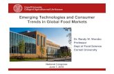 Emerging Technologies and Consumer Trends in Global Food ...congreso.cacia.org/wp-content/uploads/2016/04/...• Global HPP food production in 2012 : + 350 000 000 kg / + 770 000 000