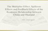 The Multiplier Effect, Spillover Effects and Feedback ... · multiplier effect Interregion al Spillover effect Interregion al feedback effect Regional multiplier effect Interregion