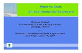 Wind vs Coal: An Environmental Scorecard · Wind vs Coal: An Environmental Scorecard. Environmental Law & Policy Center 2 • Regulated Emissions • Water Use • Waste Materials