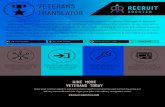 Veterans Translator · find it difficult to translate skills obtained during their training to civilian job requirements. To combat this challenge, the Military Translator merges