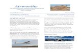 Airworthy - soarbfss.org · report below. AC-4C Russia – New weight and balance PW-5 – Nothing to report Blanik L-23 – In maintenance, awaiting parts Pawnee – Back on the
