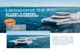 Text: Dick Sawyer – Photos: Leopard Catamarans Leopard 53 PC · The deck area is clear - almost too clear with just a small triangular cockpit table. With a large crew or for entertaining,